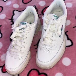 Reebok Classic White Leather Sneakers